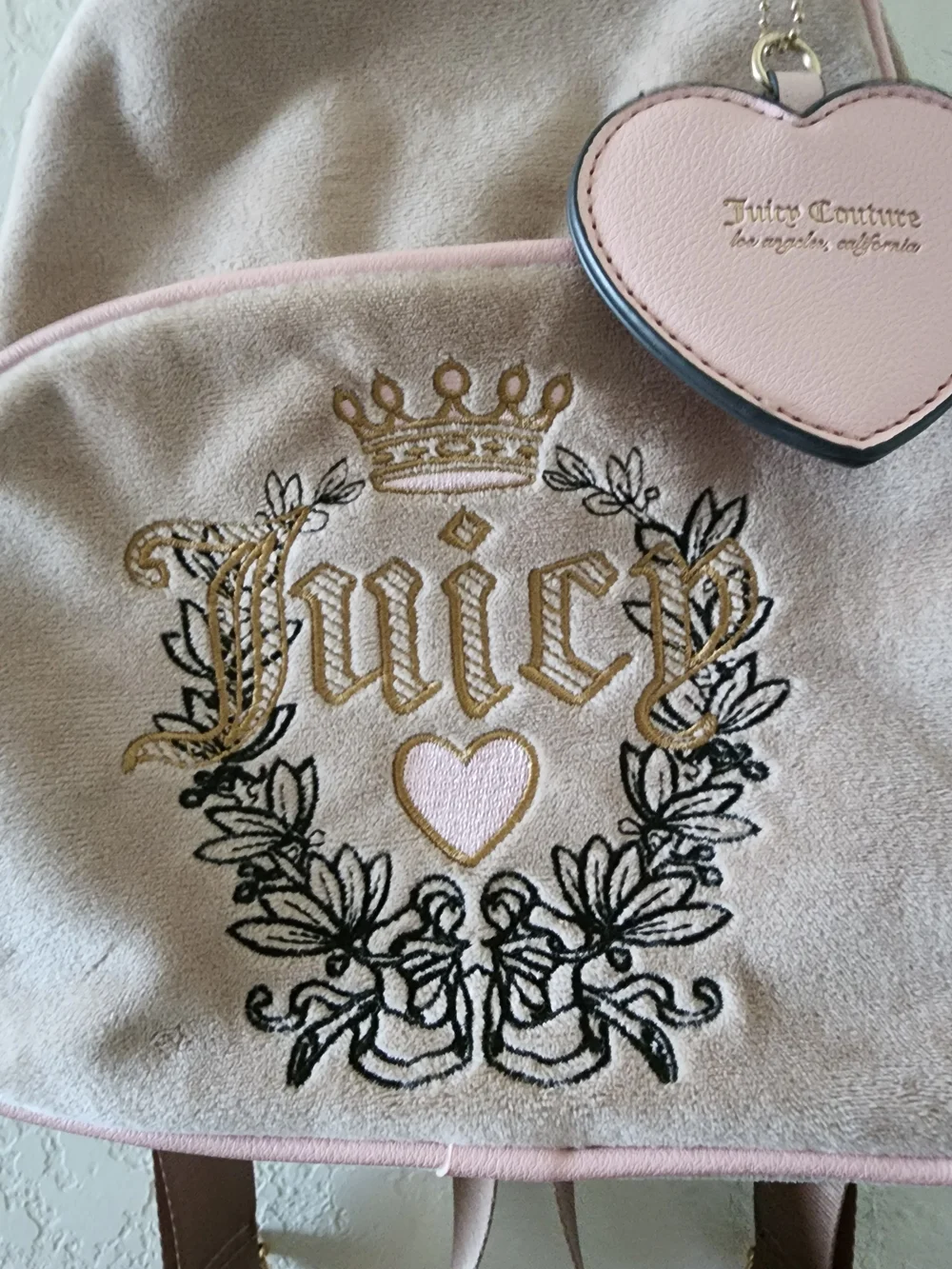 Juicy Couture suede look